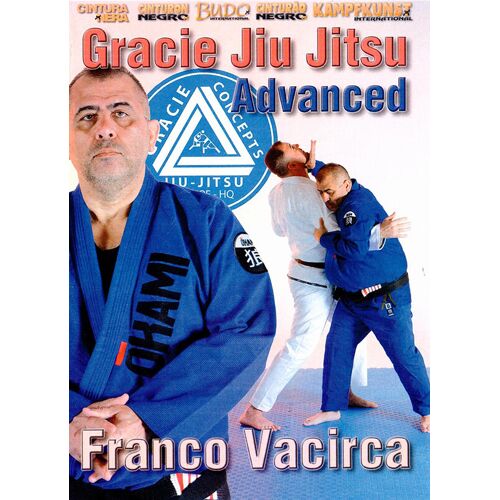Gracie Jiu-Jitsu Advanced Techniques By Franco Vacirca - Dvd