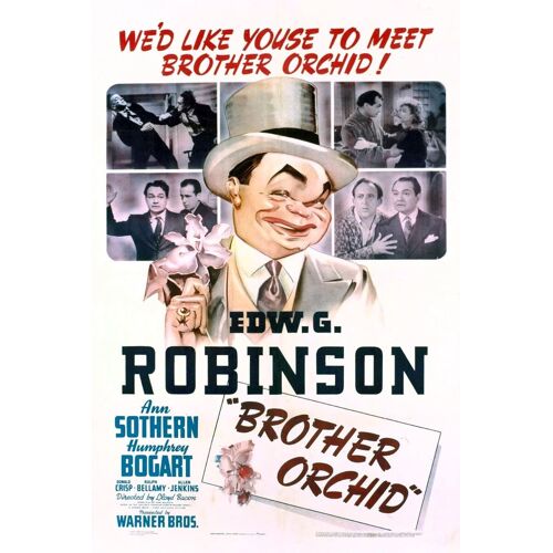 Brother Orchid Avec Edward G. Robinson, H. Bogart - Dvd (1940)