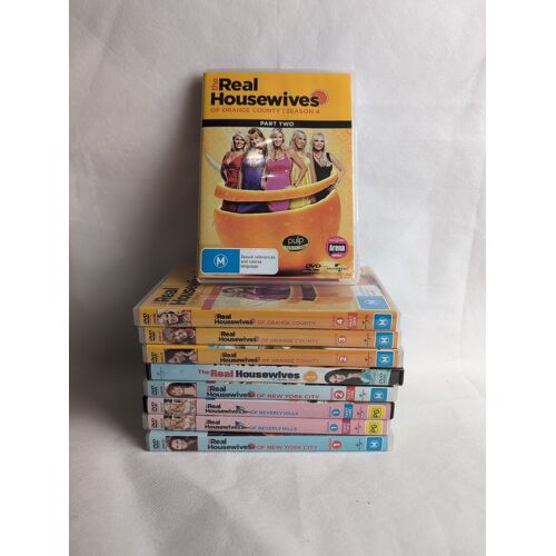 Lot 10x Real Housewives Dvd