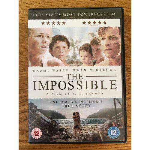 The Impossible - L'incroyable Histoire Vraie D'une Famille - Dvd (2013)