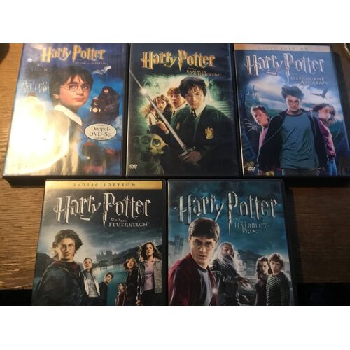 Coffret Harry Potter : La Coupe De Feu, Azkaban, Prince De Sang-Mêlé, Chambre, Pierre - Dvd