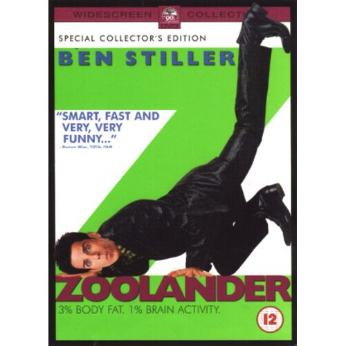 Dvd Zoolander (2002) Avec Ben Stiller, Réalisé Par Ben Stiller - Certificat 12