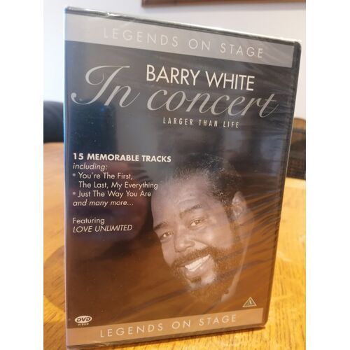 Barry White Legends On Stage - Live Songs Dvd