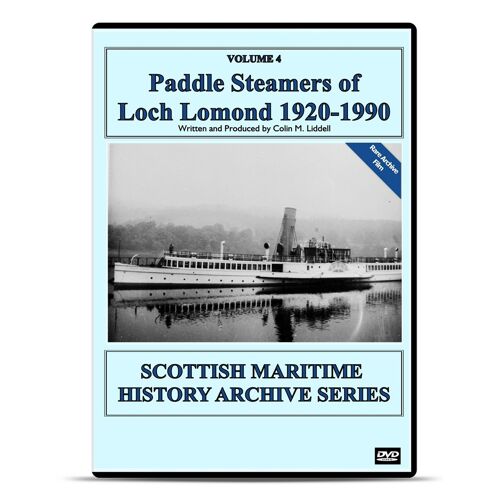 Paddle Steamers Of Loch Lomond 1816- Scottish Maritime Dvd (1981)