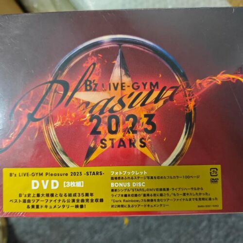 B'z Livegym Pleasure Stars 3dvd Japan