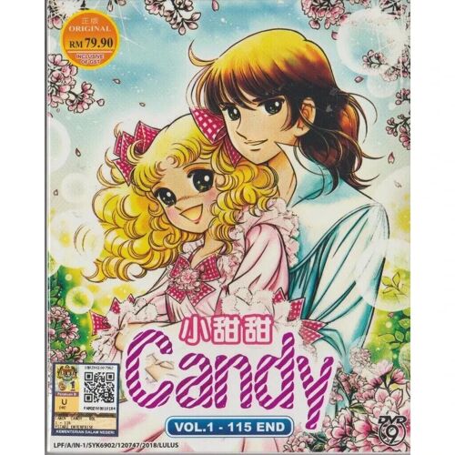 Anime Candy Candy Tv Series Vol.1-115 End - Série Complète Dvd Neuf