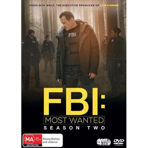 Fbi Most Wanted - Season 2 Dvd - Série Policière Américaine