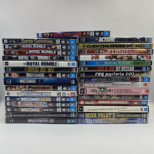 Wwe Bundle X31: Wrestlemania, Royal Rumble, Biopics & More - Dvd