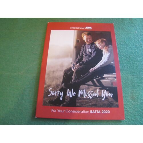 Sorry We Missed You Awards Screener Fyc Dvd