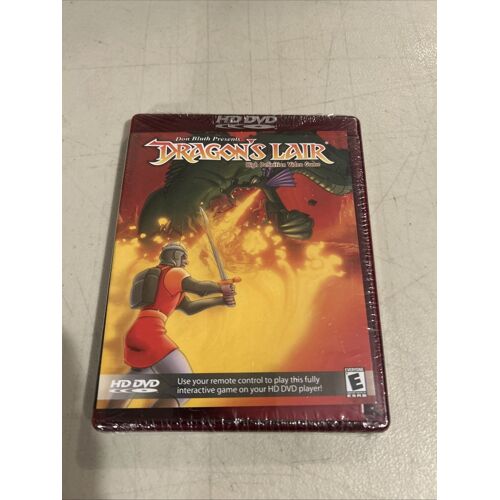 Dragons Lair Interactive Video Game Hd (2007) - Dvd Rare