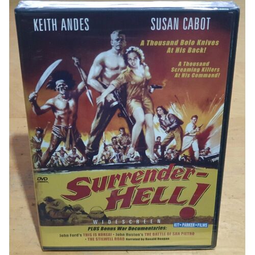 Surrender-Hell Dvd Avec Keith Andes & Susan Cabot