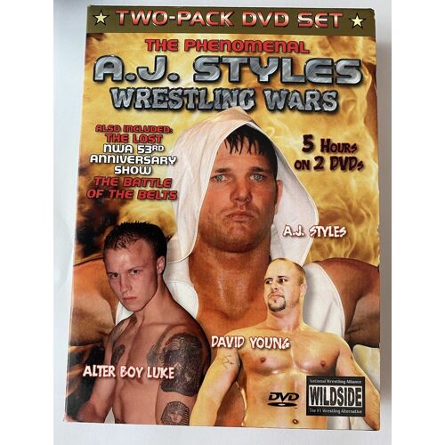 Aj Styles Wrestling Wars Nwa 53rd Anniversary Dvd - Catch