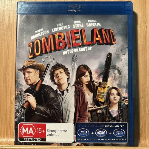 Zombieland Blu-Ray - Woody Harrelson, Jesse Eisenberg - Toutes Régions