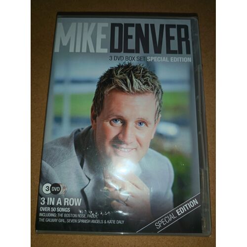 Coffret Mike Denver 3 In A Row Special Edition Set + Dvd
