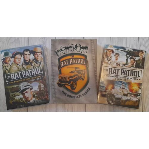 Rat Patrol: The Complete Series Box Set (Dvd, 1966) - Guerre, Aventure, 4 Disques