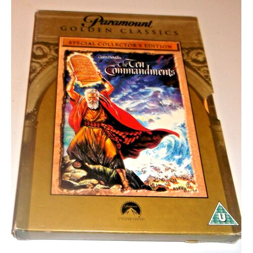 Dvd Golden Classics The Ten Commandments Édition Collector