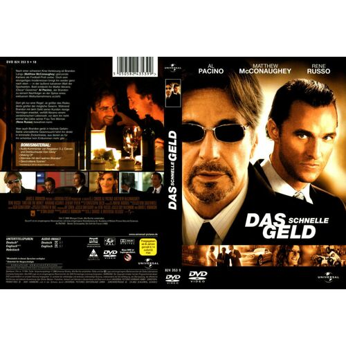 Das Schnelle Geld - Al Pacino, Matthew Mcconaughey - Dvd