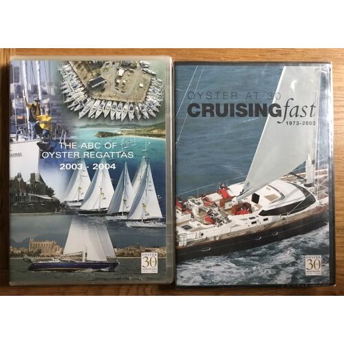 Lot 2x Dvd Oyster : Abc Regattas -04 & Cruising (2003)