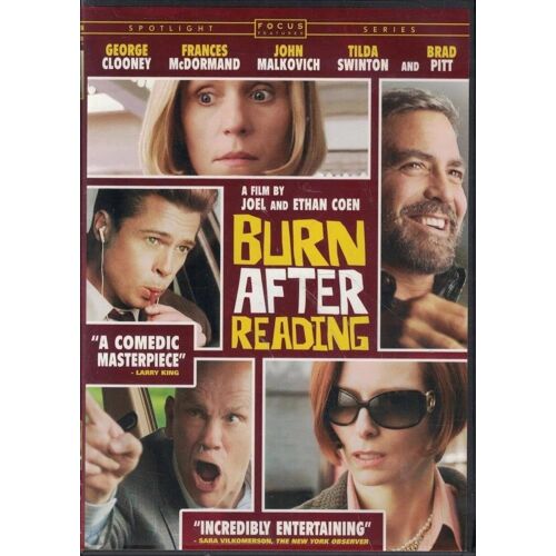 Burn After Reading - Dvd Film (2008) Avec Brad Pitt