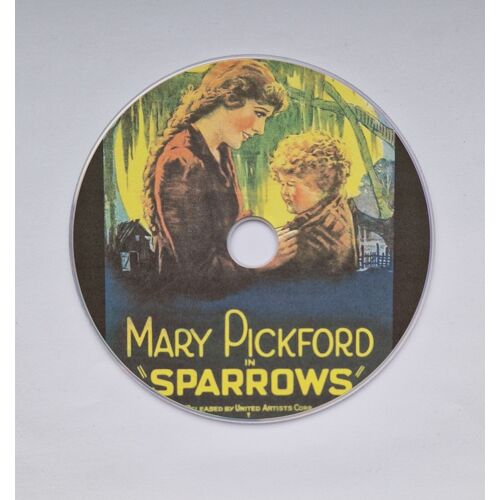 Sparrows Public Domain Silent Film Mary Pickford, Muriel Mccormac Dvd (1926)
