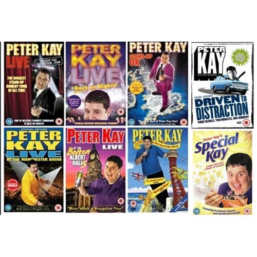 Dvd Peter Kay All Live Collection Inc