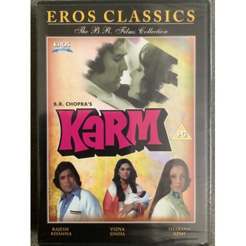 Karm - Rajesh Khanna Vidya Sinha Shabana - Bollywood Dvd
