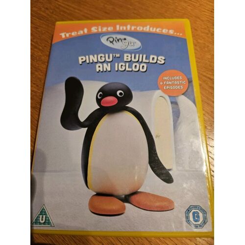 Dvd Pingu Builds An Igloo - 6 Épisodes - Dessins Animés Pour Enfants
