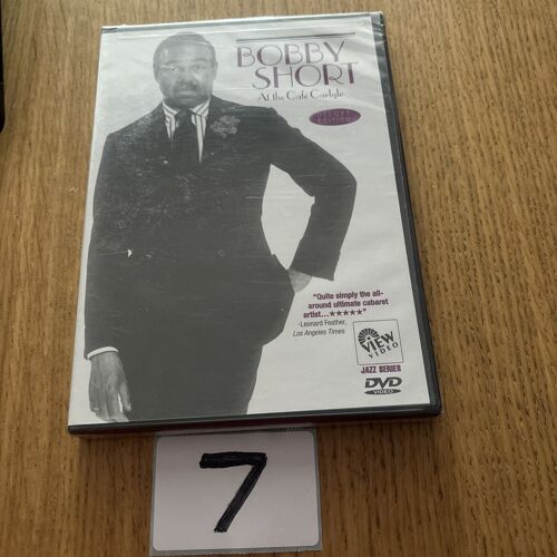 Bobby Short At The Cafe Carlyle - Concert Jazz - Dvd Import Usa