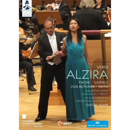 Verdi Alzira Facini Gazheli Gustav Kuhn Dvd (2012)
