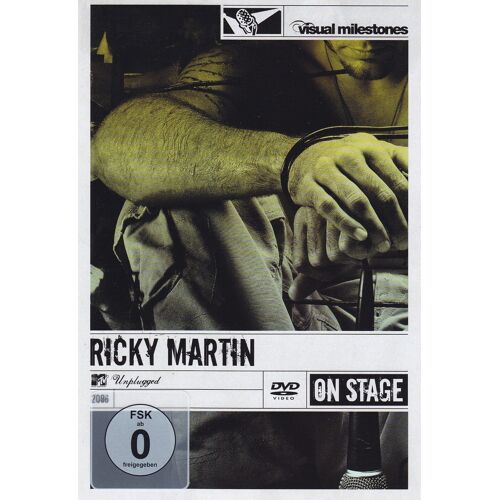 Ricky Martin Mtv Unplugged - On Stage Dvd - Performance Acoustique