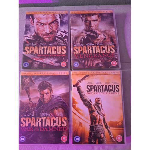 Spartacus Complete Collection Series 1-4 (2013) - Coffret Dvd