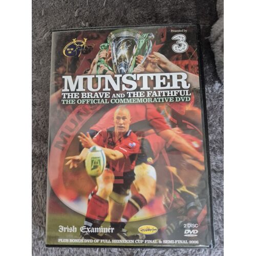 Dvd Munster The Brave And Faithful 2 X Irish Rugby (2006)