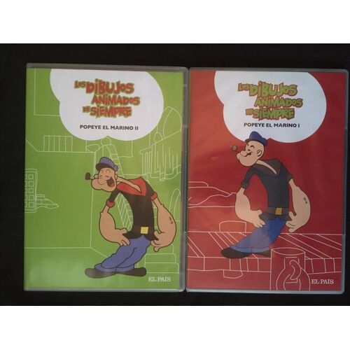 Popeye El Marino I&ii Spanish Version - Dvd