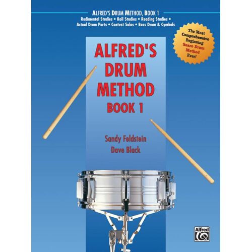 Alfred's Drum Method, Book 1 Dvd - Méthode De Batterie Pour Débutants