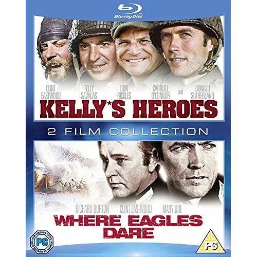 Kelly's Heroes / Where Eagles Dare - Double Pack Blu-Ray & Dvd (1970) - Zone Libre