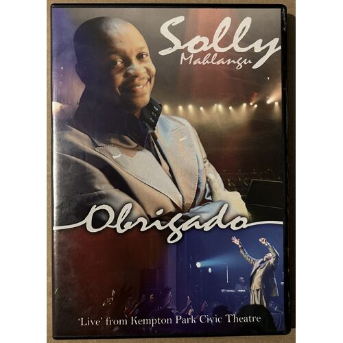 Solly Mahlangu Obrigado Music Concert Rare Oop - Dvd (2009)