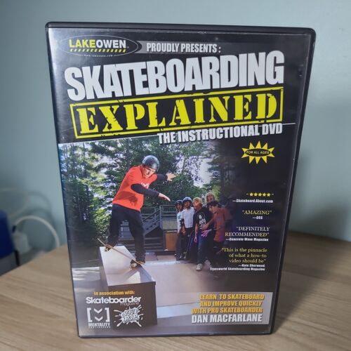 Skateboarding Explained Par Dan Macfarlane - Skateboarder Magazine Dvd