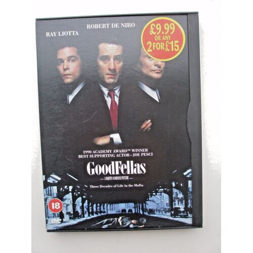 Dvd Goodfellas (1999) - Édition Boîtier Carton
