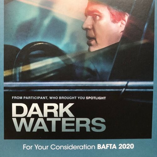 Dvd Dark Waters De Todd Haynes (2020) - Screener Fyc Bafta
