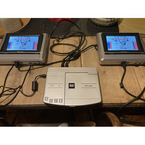 Venturer Mobile System Avec Deux Écrans 6.2 Pouces Et Lecteur Dvd