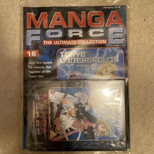Dvd Tokyo Underground Manga Force - The Ultimate Collection Magazine (2006)