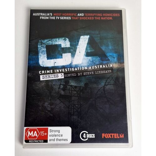 Crime Investigation Australia Series 3 (2010) - Dvd Rare