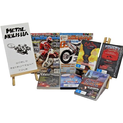Metal Mulisha Tour Booklet Crusty Demons Dirt Bike Dvd (2005)