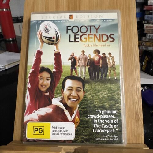 Footy Legends - Rugby Dvd Avec Anh Do, Matthew Johns, Peter Phelps