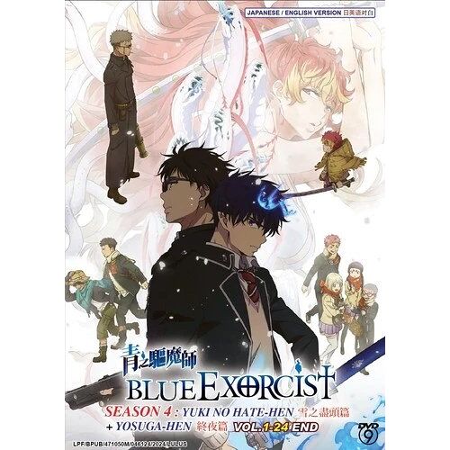 Blue Exorcist (Saison 4) - Anime Tv Dvd (Épisodes 1-24) - Version Doublée En Anglais