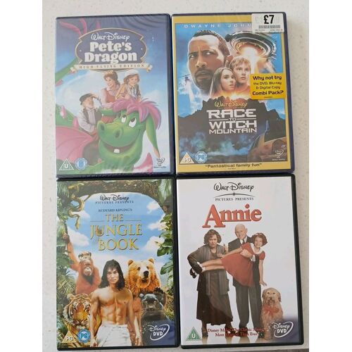 Lot De 4 Dvd Walt Disney : Pete's Dragon, Annie