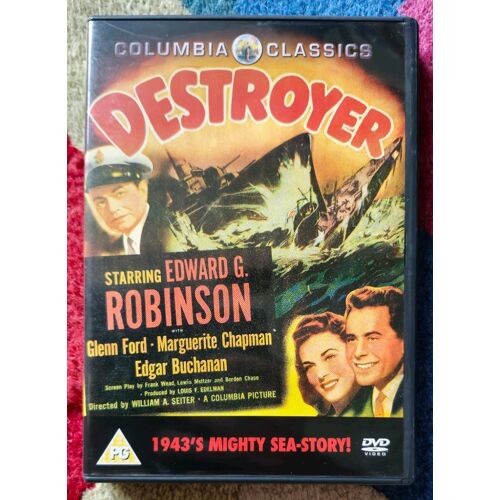 Destroyer Edward G. Robinson Dvd (1943)