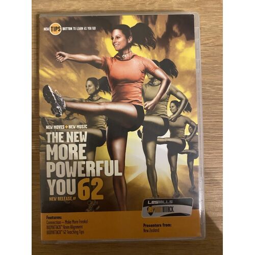 Dvd Les Mills Body Attack 62 - Fitness Cardio Complet