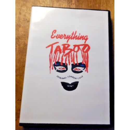 Everything Taboo - Doc Original London Cast Signed - Dvd (2003)