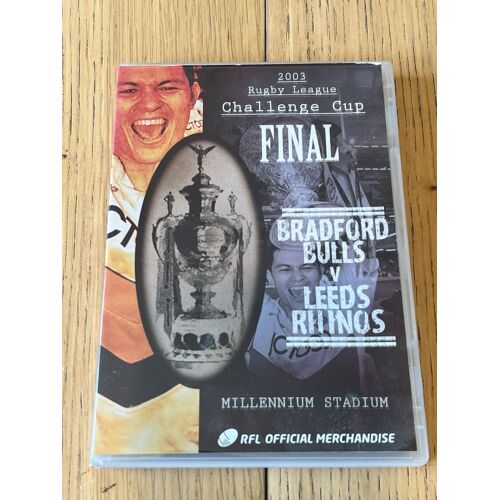 Dvd Rugby League Challenge Cup Final Bradford Bulls (2003)